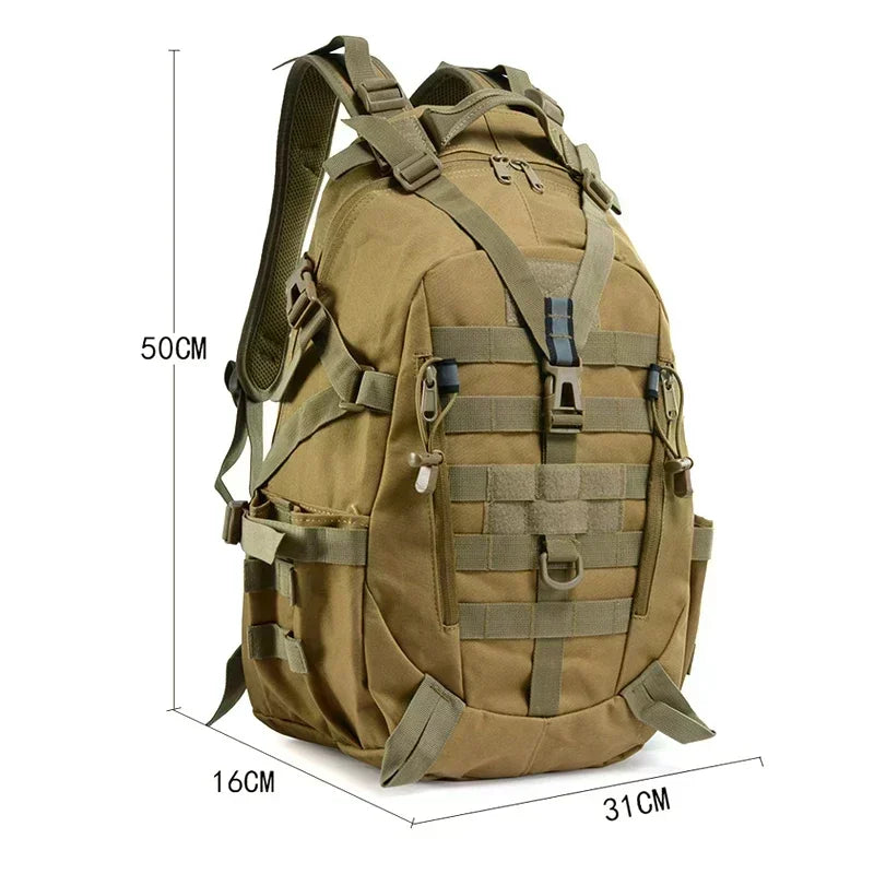backpack hiking camping shoulder bag 40L Outdoor Reflective Shoulder Bag Camping Backpack Men's Military Ba –  www.Nuroco.com