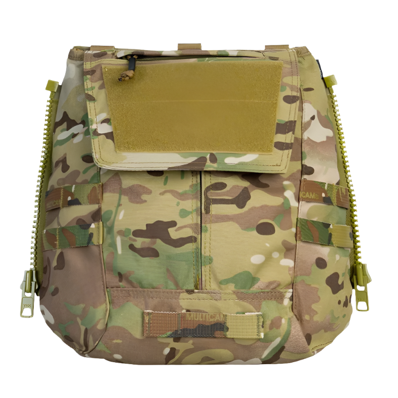 Tactical Panel Zip on Pouch Backpack Plate Carrier Bag for CPC AVS
