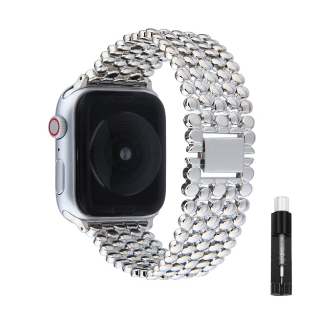 Apple Watch Band Women's Steel Bracelet Strap Series 7 6 5 4 iWatch
