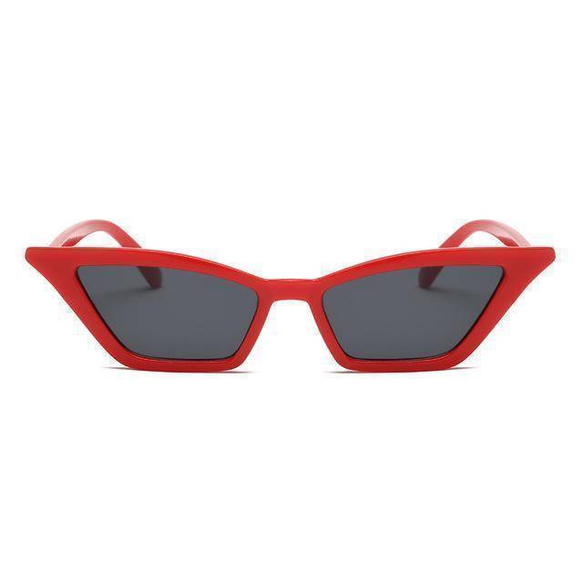 Accessories dark red / with Sunglasses Bag Duplicate! Retro Vintage Sunglasses Women Cat Eye