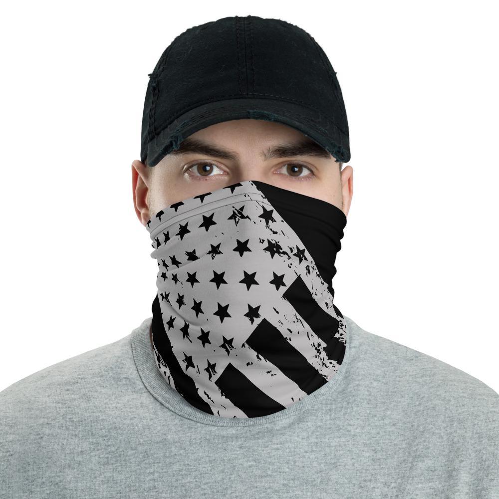 American US Flag Multi Functional Face Mask, Unisex USA Neck gaiter, Balaclava Beanie Wristband Hood Head wear Bandanna - US Fast Shipping