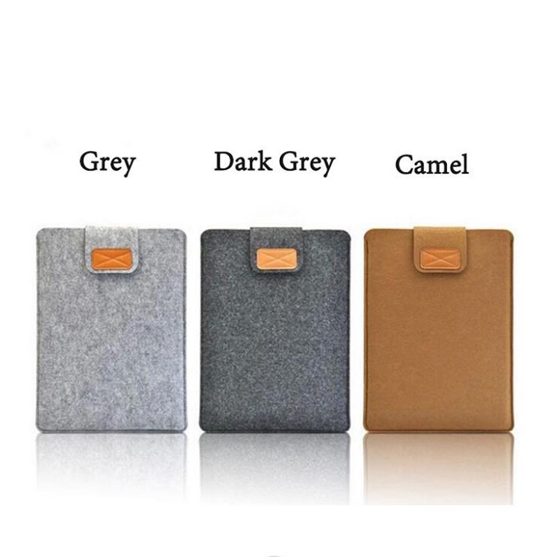 7.9-10'' Sleeve Bag Case Universal Wool Felt Fabric Tablet Cover for ipad 2018 air 1 mini huawei Samsung 10.1 MIpad 4 Pouch Capa