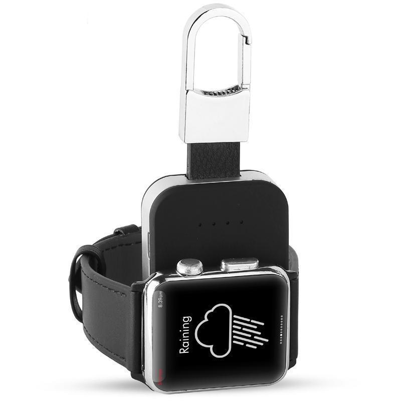 Apple Universal External Battery Pack QI Wireless Charger for Apple Watch iWatch 1 2 3 4 Wireless Charger Power Bank 950mah Portable Outdoor