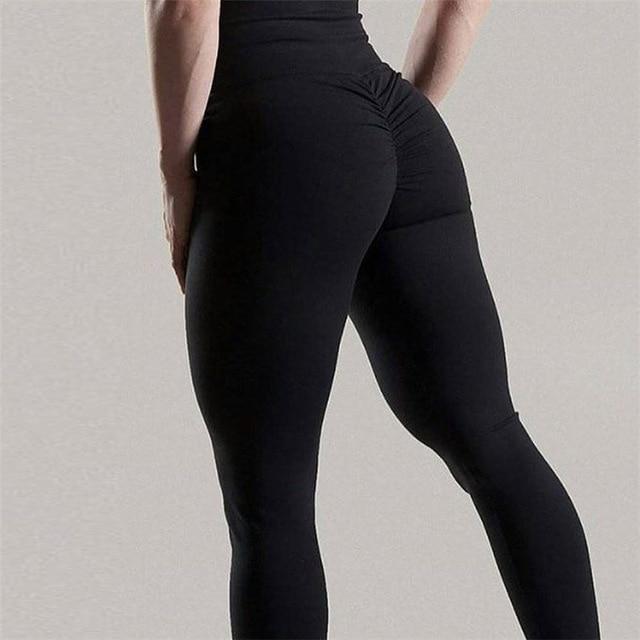 Clothing Black / S (US 6-8) Push Up Fitness Leggings Women High Waist Workout Legging with Pockets Patchwork Leggins Pants Women Fitness Clothing (US 6-16)