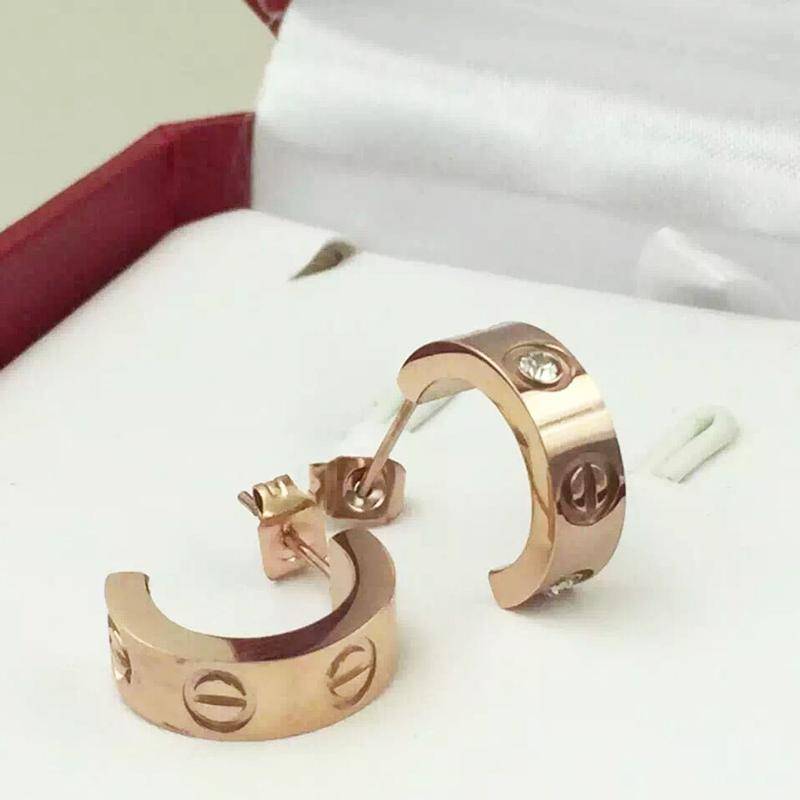 Earrings Minimalist Earrings studs - Titanium Steel