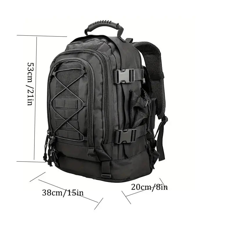 Large Capacity 40L-64L Outdoor Tactical Military Tactics Backpack Travel Hiking Camping Fishing Tool Backpack for Men Women
