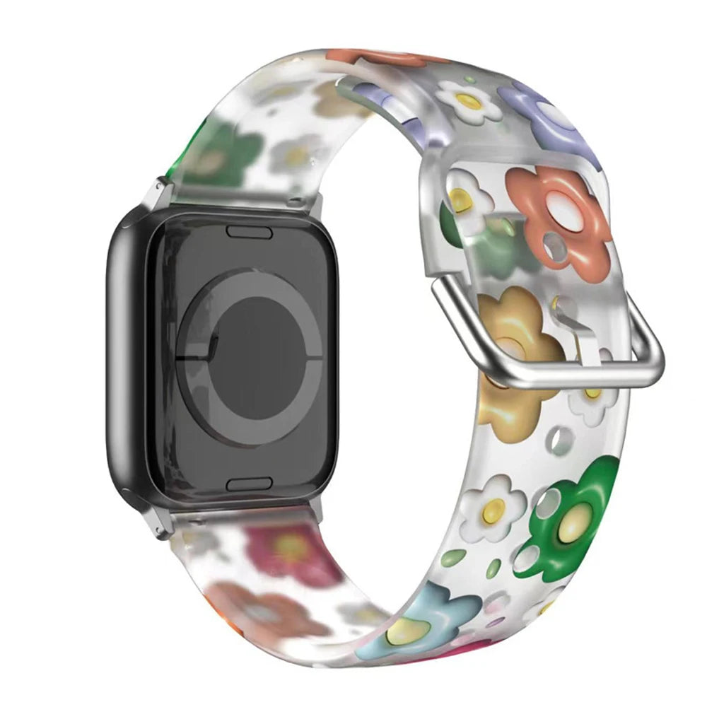 Straps for Apple watch Band 44mm 40mm 45mm 41mm 46 42mm 45mm correa Printed bracelet iWatch series 10 8 7 6 3 SE 9 ultra 2 49mm