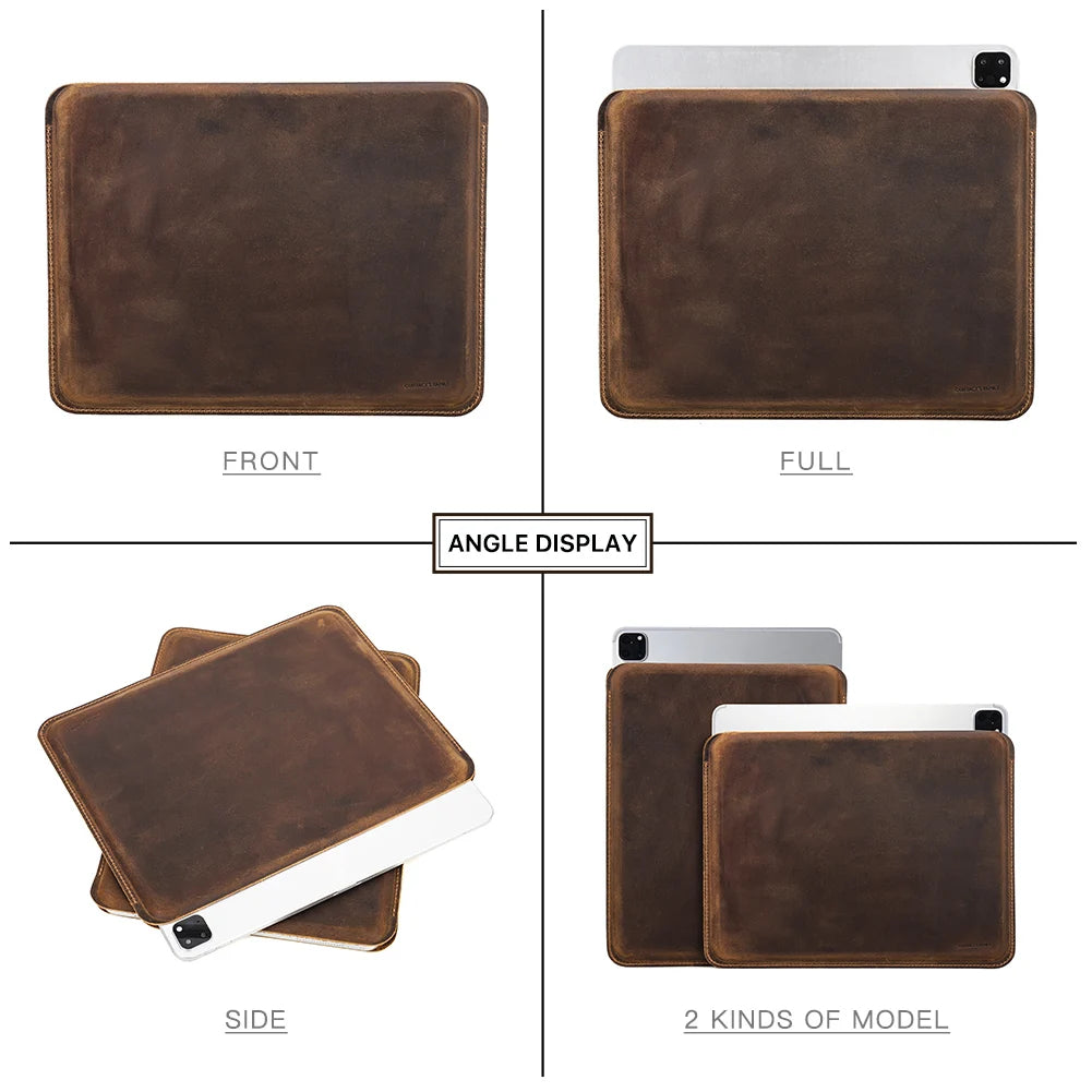 Leather Case for iPad Pro 11 iPad Air 5 Air 4 Pro 13 12 9 for iPad 8th 9th 10th Generation iPad Mini 6/5/4/3/2/1 Sleeve Cover