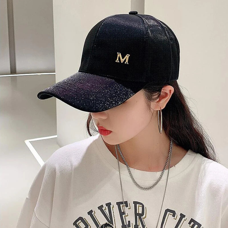 Spring Summer Unisex Fashion Versatile High Quality Snapback Flat Bill Baseball Cap Hip Hop Hap For Men And Women