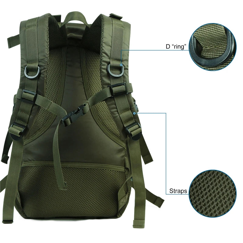backpacks for men hiking and school Nylon Waterproof Backpack Climbing Travel Bags Lightweight Hiking Back – www.Nuroco.com