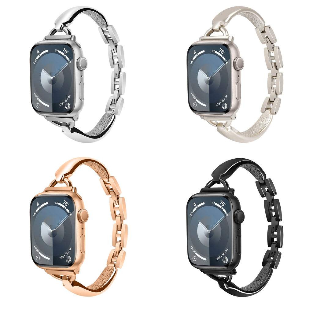 Apple Watch Band Series 9,Ultra 2,SE,Ultra 8 7 6 5 4 3 2 1 38mm 40mm 41mm 42mm 44mm 45mm 49mm Women and Men,metal watch band