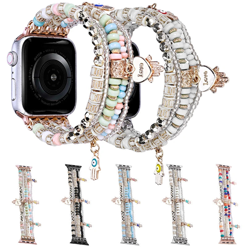 Resin Band for Apple Watch Strap 38mm 40mm 41mm 42mm 44mm 45mm 49mm wristband Bracelet for iWatch Series Ultra 2 9 8 7 SE 6 5 4