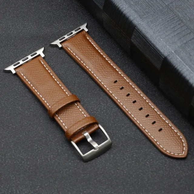 PU Leather Strap for Apple watch band 46mm 42mm 45mm 44mm 41mm 40mm Ultra 2 49mm Correa Bracelet iWatch series 10 9 8 7 6 SE 5 4