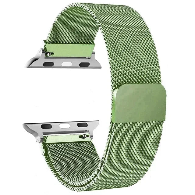 milanese Loop Band for apple watch Strap Ultra 49mm 45mm 44mm 41mm 40mm Metal Wristband bracelet iwatch series 9 8 7 6 5 4 3 SE