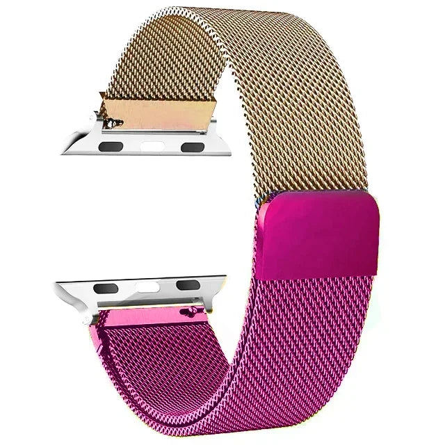 milanese Loop Band for apple watch Strap Ultra 49mm 45mm 44mm 41mm 40mm Metal Wristband bracelet iwatch series 9 8 7 6 5 4 3 SE