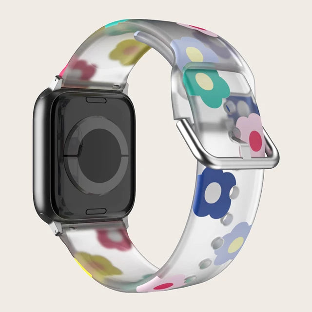 Straps for Apple watch Band 44mm 40mm 45mm 41mm 46 42mm 45mm correa Printed bracelet iWatch series 10 8 7 6 3 SE 9 ultra 2 49mm