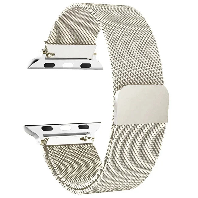 milanese Loop Band for apple watch Strap Ultra 49mm 45mm 44mm 41mm 40mm Metal Wristband bracelet iwatch series 9 8 7 6 5 4 3 SE