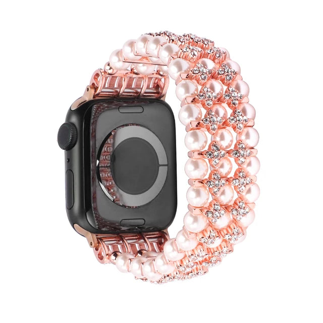 Bling Band for Apple Watch 38 40 41mm 42 44 45 49mm Diamond Metal Bracelet for iWatch Series Ultra 8 7 SE2 6 SE 5 4 3 2