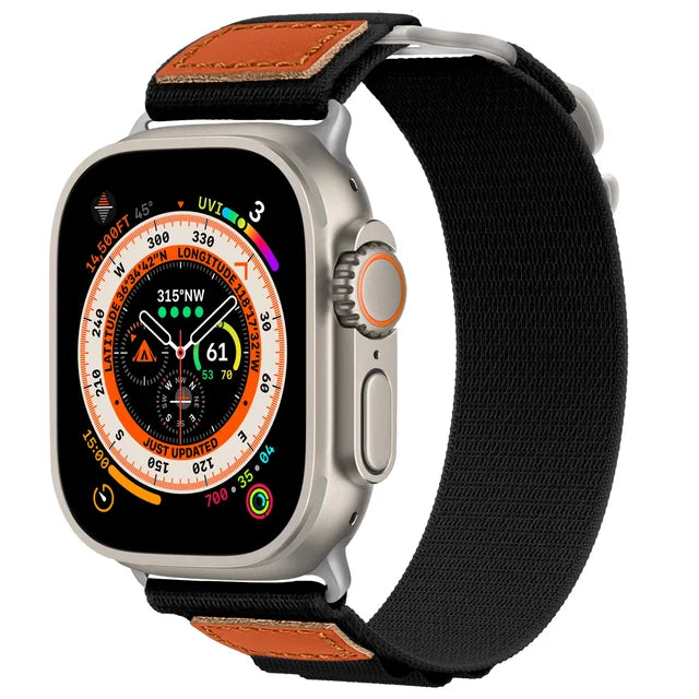 Alpine Loop for Apple Watch ultra Band 49mm 44mm 40mm 45mm 41mm 42mm 45 44 mm nylon bracelet correa iWatch series 9 8 3 se bands