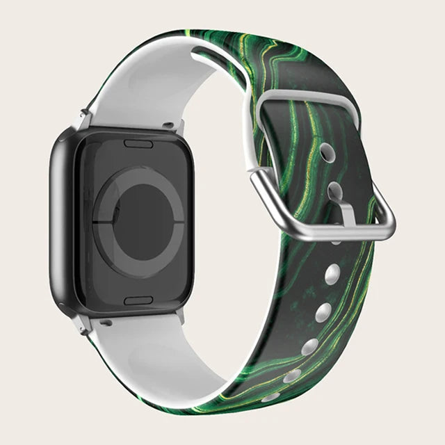 Straps for Apple watch Band 44mm 40mm 45mm 41mm 46 42mm 45mm correa Printed bracelet iWatch series 10 8 7 6 3 SE 9 ultra 2 49mm