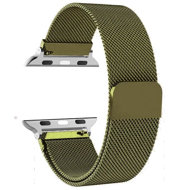 milanese Loop Band for apple watch Strap Ultra 49mm 45mm 44mm 41mm 40mm Metal Wristband bracelet iwatch series 9 8 7 6 5 4 3 SE