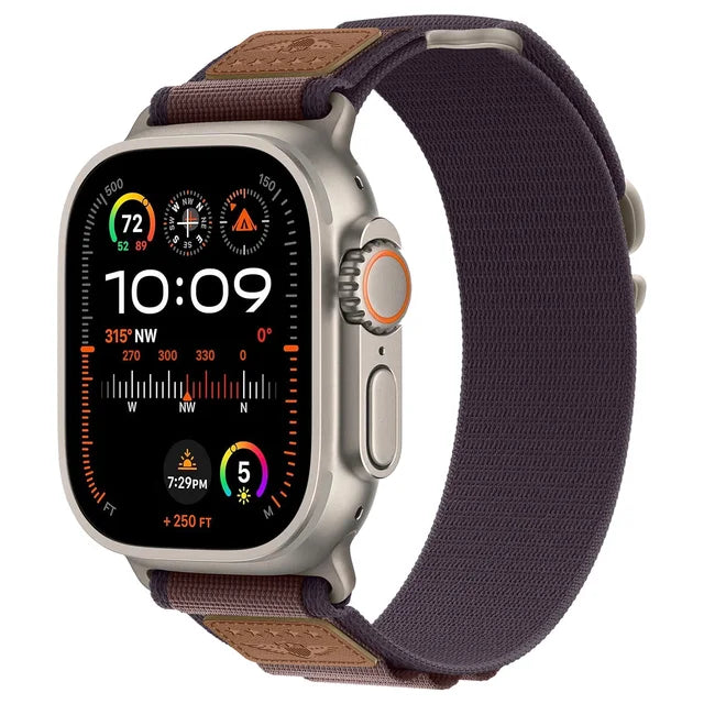 Alpine Loop for Apple Watch ultra Band 49mm 44mm 40mm 45mm 41mm 42mm 45 44 mm nylon bracelet correa iWatch series 9 8 3 se bands