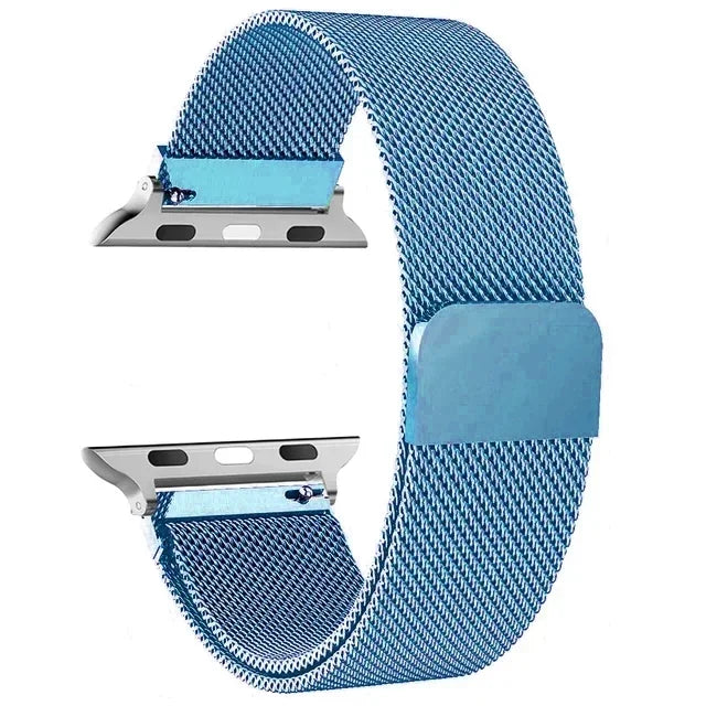 milanese Loop Band for apple watch Strap Ultra 49mm 45mm 44mm 41mm 40mm Metal Wristband bracelet iwatch series 9 8 7 6 5 4 3 SE