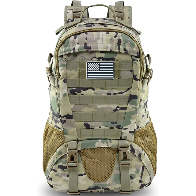 35L Large capacity Tactical Military Backpack Army Assault Rucksack Outdoor Travel Hiking Camping Hunting Climbing Casual Bags