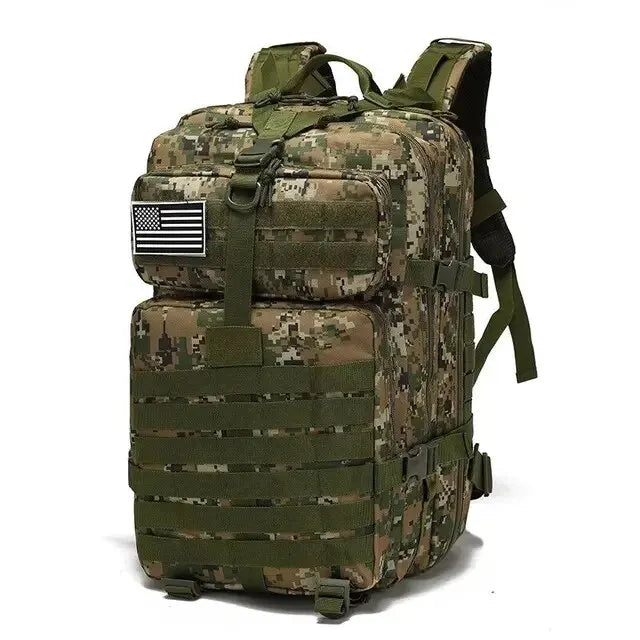 Men Hiking Backpack Big Capacity Army Tactical Men Backpack Military Camouflage Travel Outdoor Hiking Backpacks