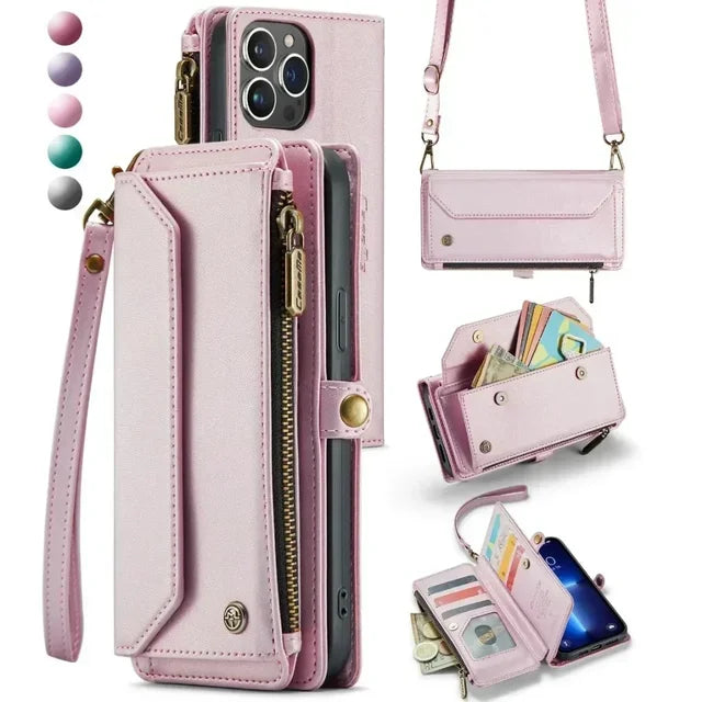 Long Crossbody Wallet Phone Case for IPhone 16 15 14 13 12 Pro Max Plu – www.Nuroco.com Long Crossbody Wallet Phone Case for IPhone 16 15 14 13 12 Pro Max Plu – www.Nuroco.com
