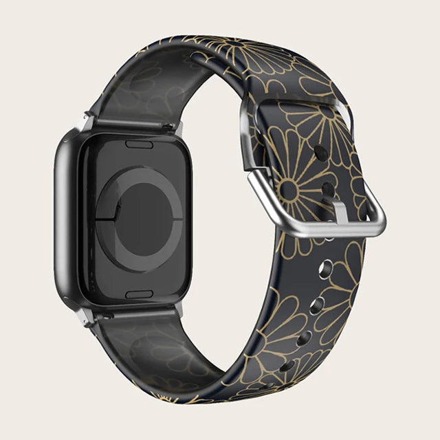 Straps for Apple watch Band 44mm 40mm 45mm 41mm 46 42mm 45mm correa Printed bracelet iWatch series 10 8 7 6 3 SE 9 ultra 2 49mm