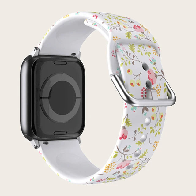 Straps for Apple watch Band 44mm 40mm 45mm 41mm 46 42mm 45mm correa Printed bracelet iWatch series 10 8 7 6 3 SE 9 ultra 2 49mm