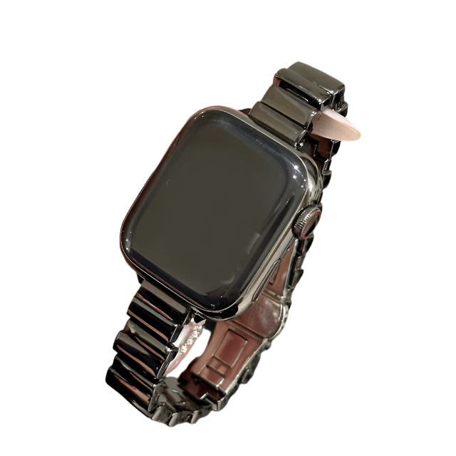 Gold Apple Watch Band Thin Thin Irregularity Metal Stap For Apple