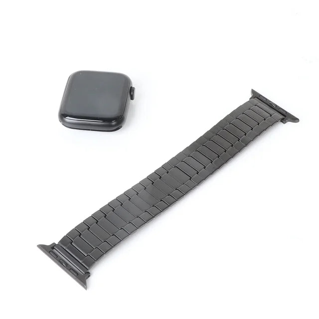 Elastic Bracelet Stainless Steel Strap For Apple Watch Ultra 2 49mm 6/5/4/3 Series 44 40 iwatch 9 8 7 SE 41mm 45mm 38 42mm Band