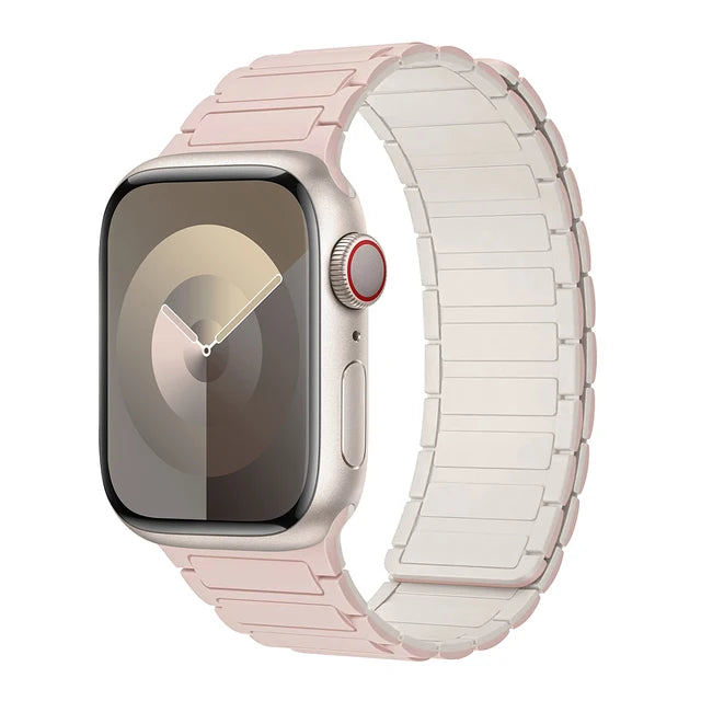 Magnetic Sports Band for Apple Watch Ultra 2 49mm 45mm 44 42mm 38 40 41mm Silicone Strap for iWatch series 9 8 7 6 5 4 ultra