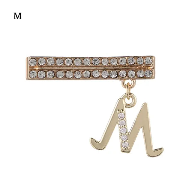 Decoration For Apple Watch Band 26 Letters Metal Charms Diamond Jewelry Charms Smart Watch Silicone Strap Accessories