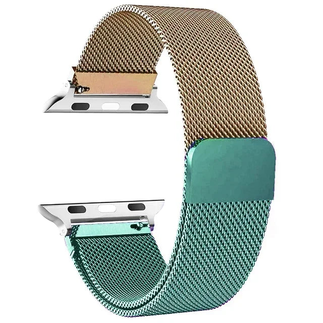 milanese Loop Band for apple watch Strap Ultra 49mm 45mm 44mm 41mm 40mm Metal Wristband bracelet iwatch series 9 8 7 6 5 4 3 SE