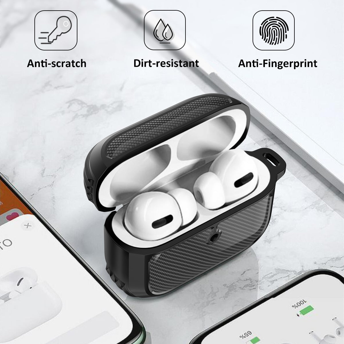 For Apple AirPods 2 1 Charging Case Silicone Cover Accessories Protective  Holder