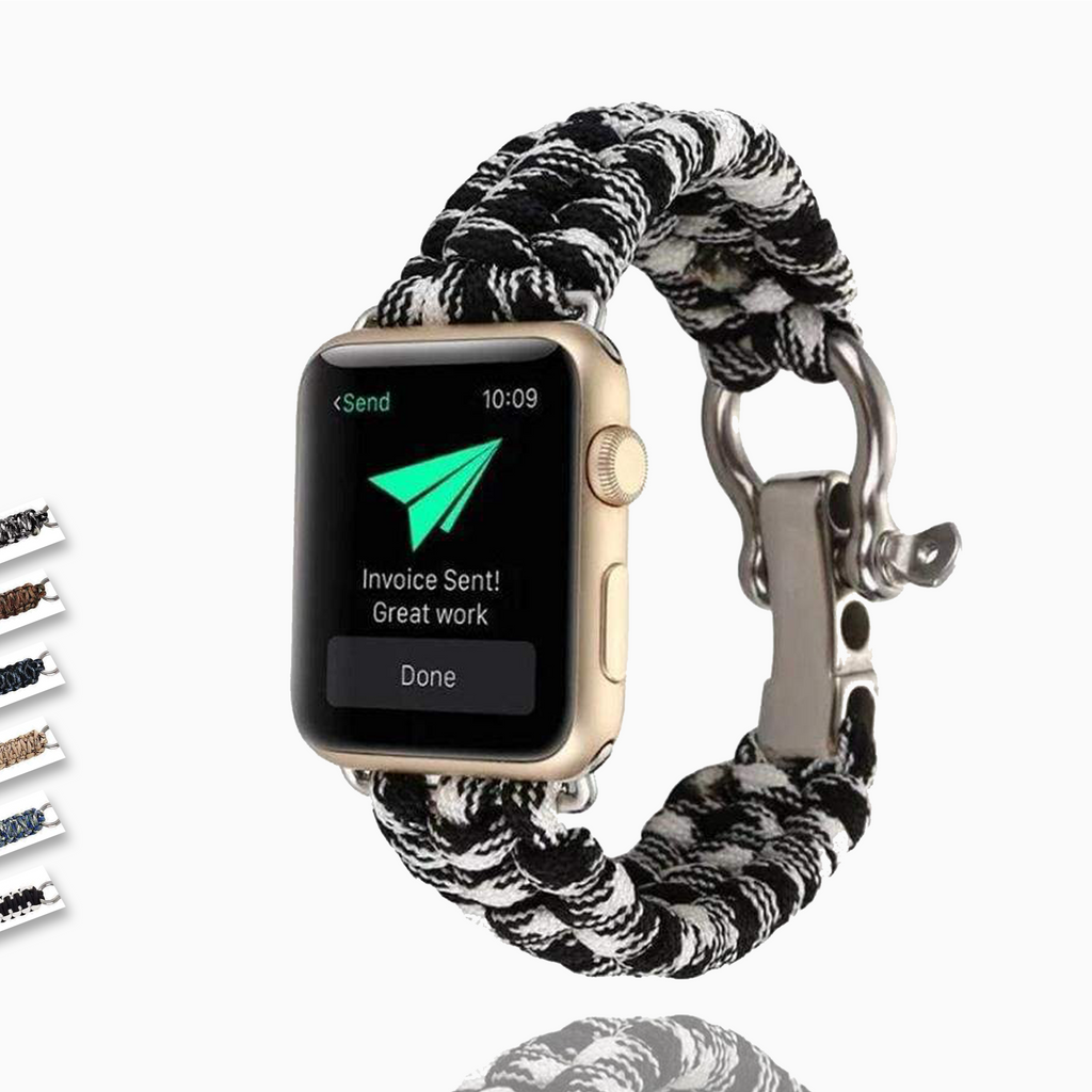 Watches Umbrella rope watch strap band for apple watch Series 1 2 3 4 5 6 iwatch 44mm/ 40mm/ 42mm/ 38mm bracelet for old customers - USA Fast Shipping