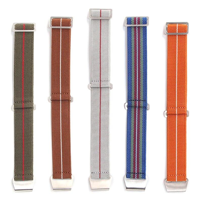 Watchbands 20mm 22mm Nylon Elastic Galaxy Watch Strap Band Sport Watch Band for Amazfit Huami Watch Nylon Watch Replacement