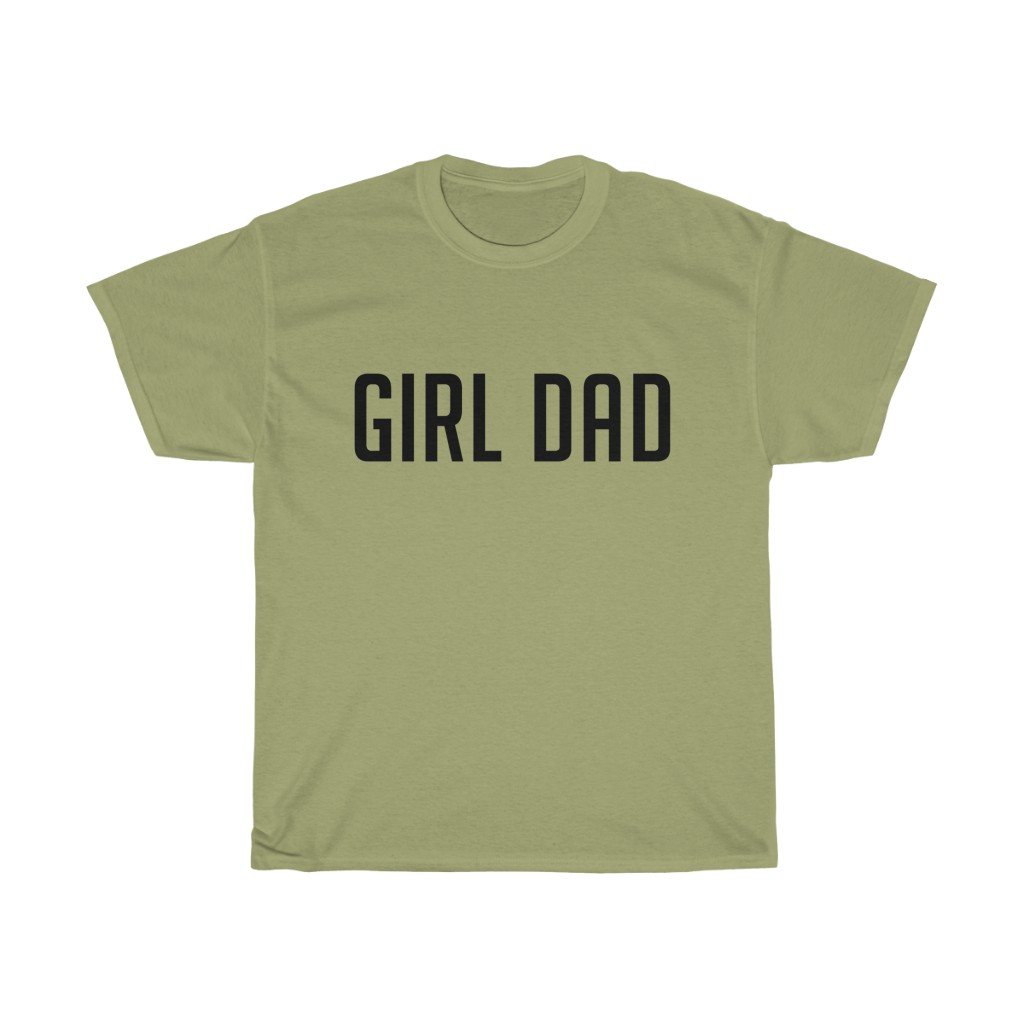 T-Shirt Kiwi / S Girl Dad men tshirt tops, short sleeve cotton man t-shirt, small - large plus size