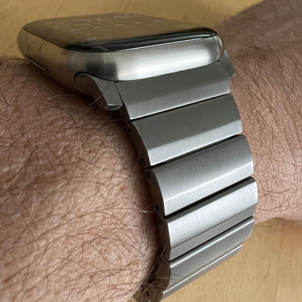 Titanium Link Bracelet Band for Apple Watch (Ultra)