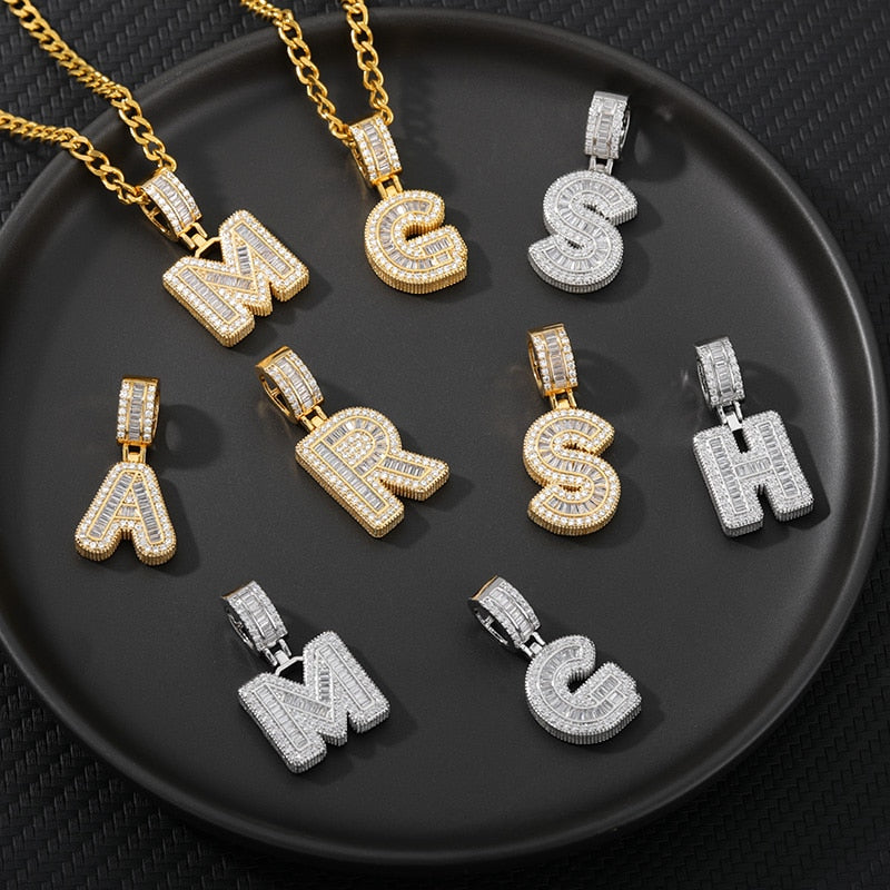 Initial Letter Necklace | Custom Necklace and Chains