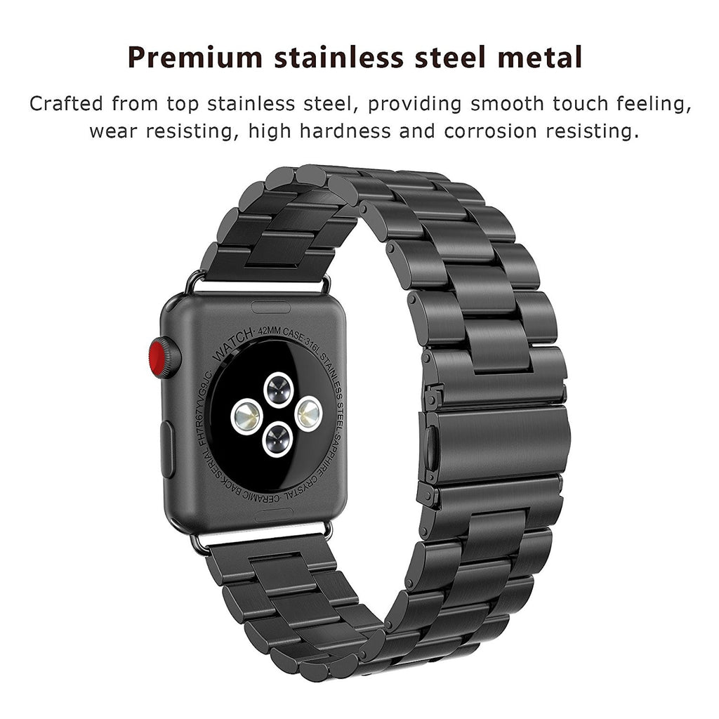 Premium Steel For Series 7 6 5 High-Quality Metal Steel Bracelet Strap