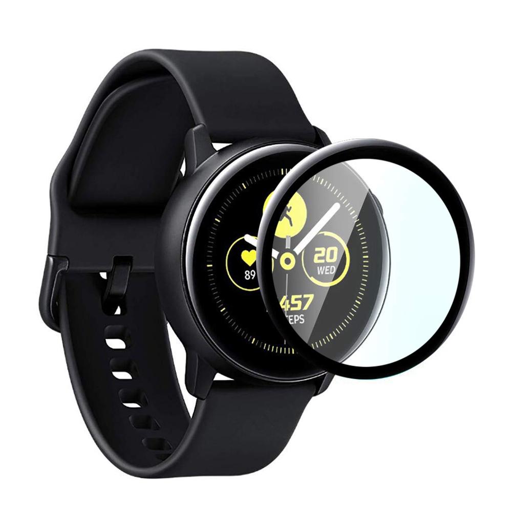 Glass For Samsung Galaxy Watch Active 2 44mm 40mm/46mm/42mm Gear S3 Frontier/S2/Sport 3D HD Full Screen Protector Film Active2|Watchbands|