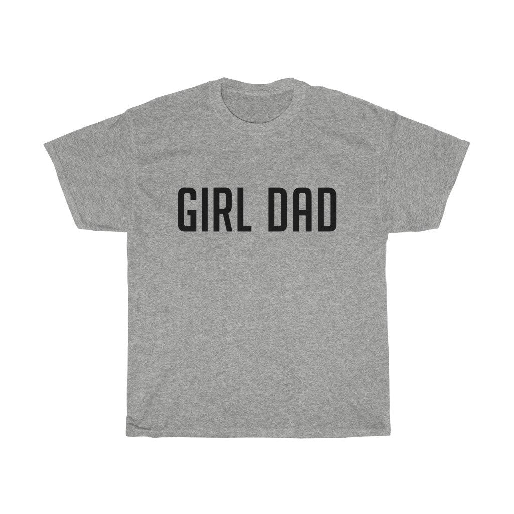 T-Shirt Sport Grey / S Girl Dad men tshirt tops, short sleeve cotton man t-shirt, small - large plus size