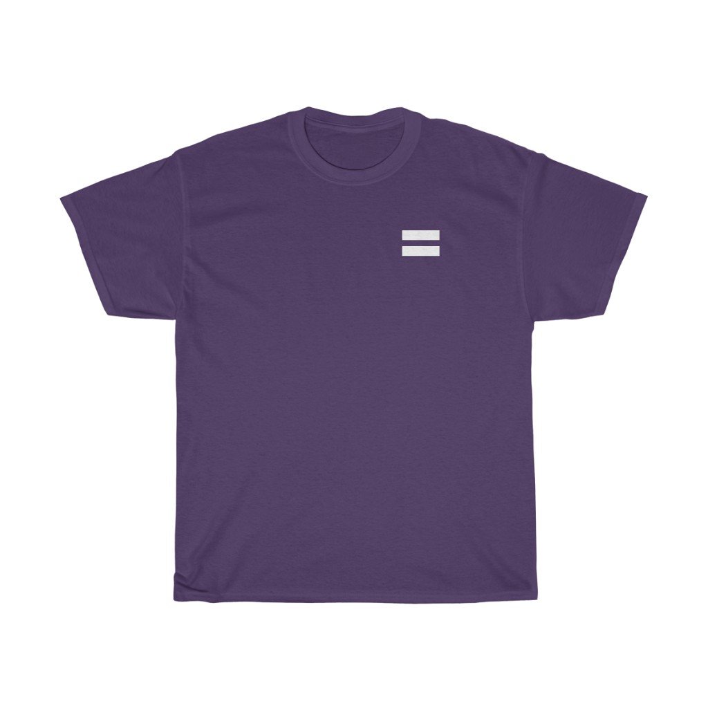 T-Shirt Purple / S Equality Shirt sign, women Clothing, Rights Gender LGBT Sweatshirt, Equal Rights Race Religion, trendy design for her