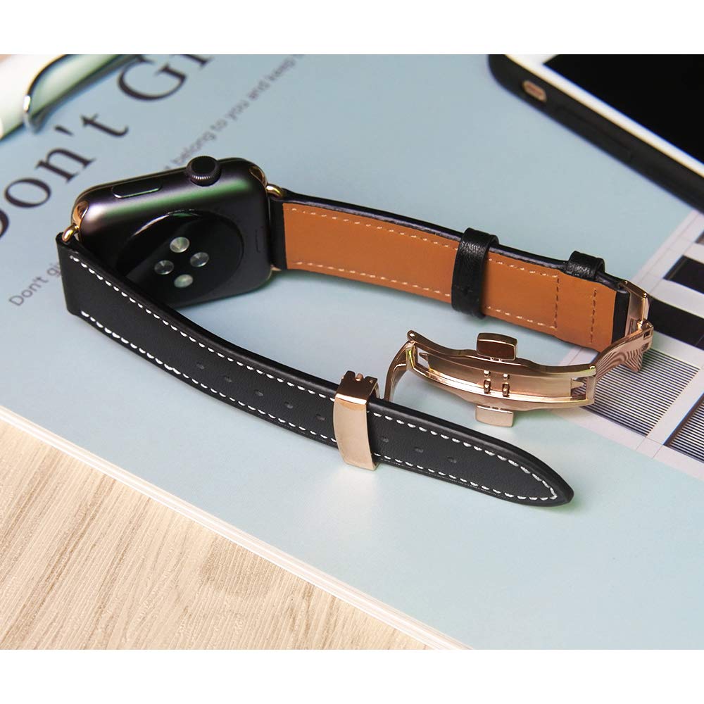 Italy Premium Leather Band Series 7 6 5 4 Bracelet Strap Wristband
