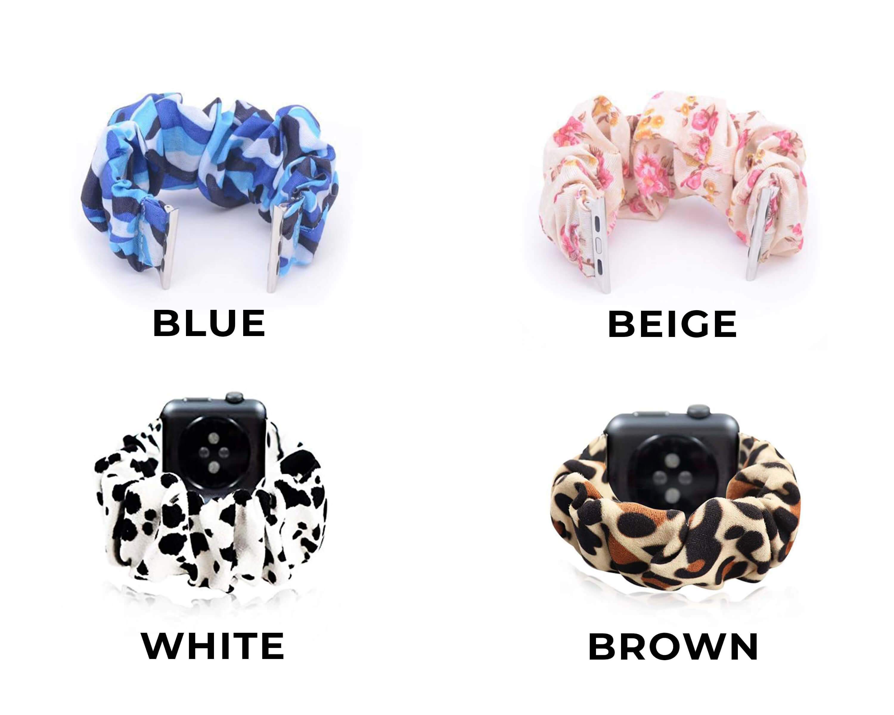 Scrunchie Elastic strap for Apple Series bracelet wrist belt