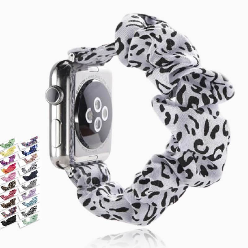 Home Sale! - Scrunchie Elastic Apple Watch stretch band,  iwatch 42mm 38 mm 44mm 40mm, Series 6 5 4 3